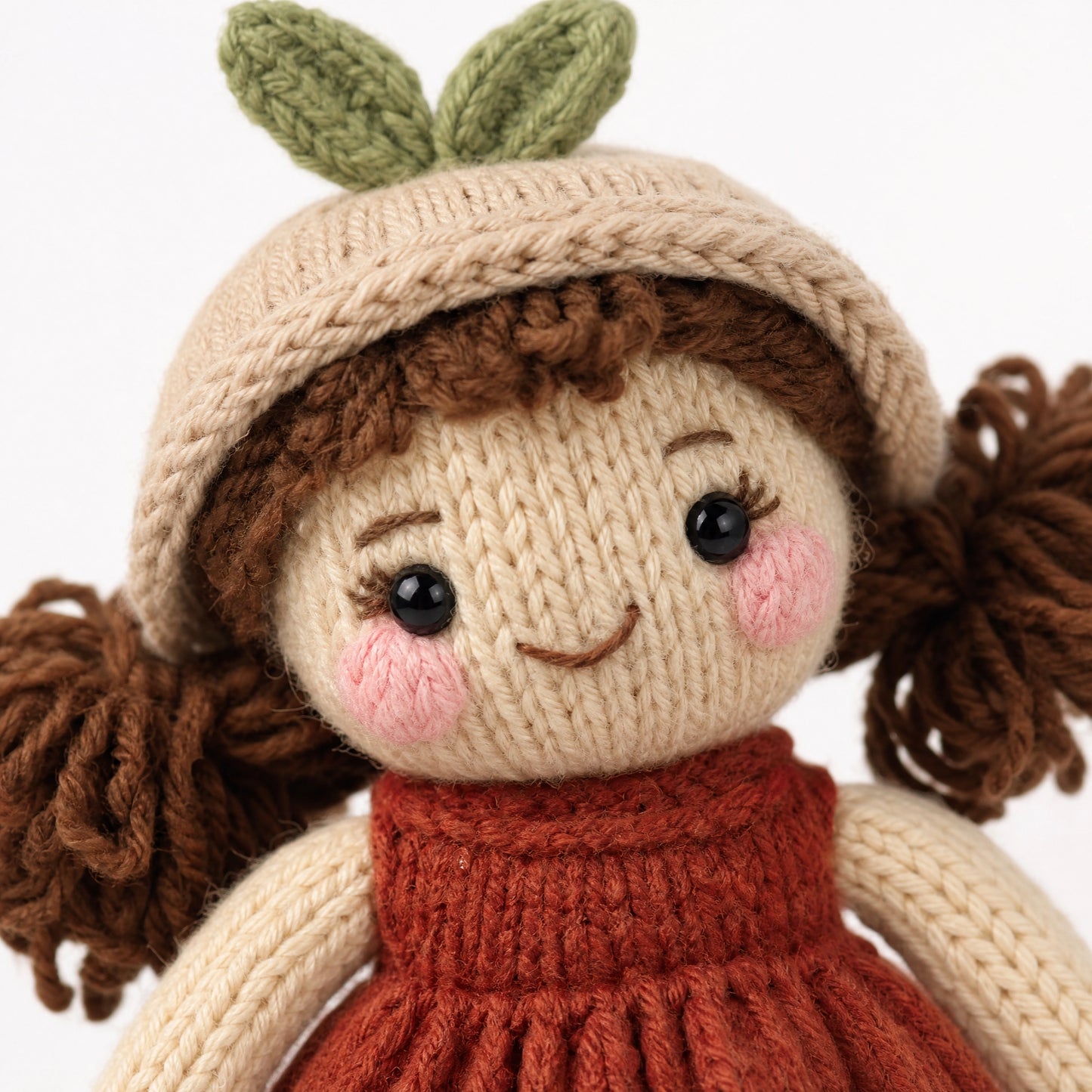 Dreamy Doll Amelia Knitting Pattern PDF – Cute Girl Doll Toy, Clothes & Accessories, Instant Digital Download