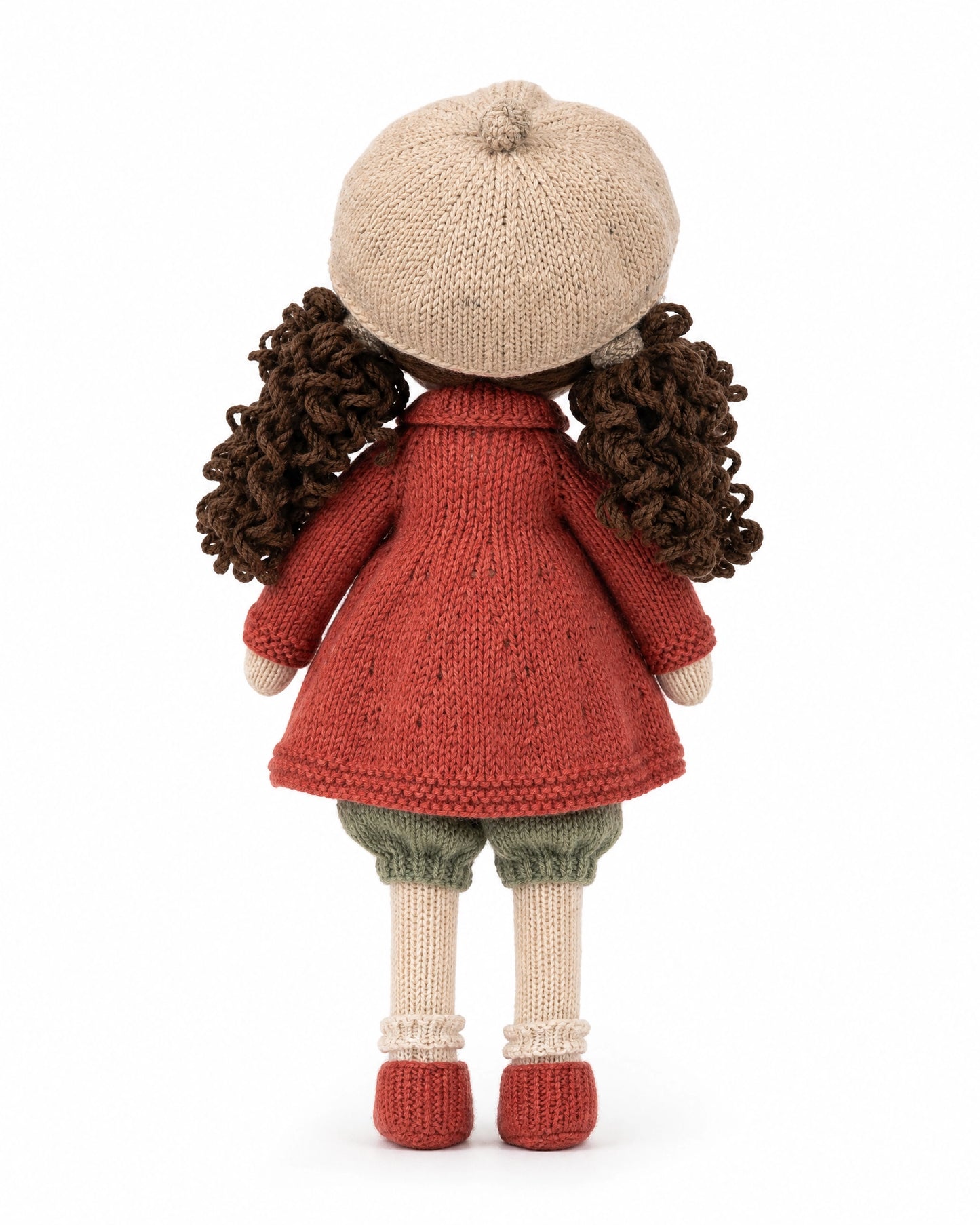 Dreamy Doll Amelia Knitting Pattern PDF – Cute Girl Doll Toy, Clothes & Accessories, Instant Digital Download