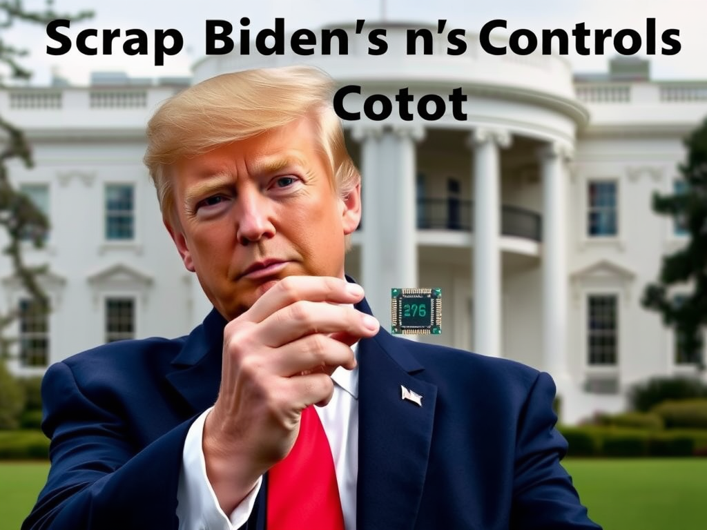 Trump AI chip policy to scrap Biden’s export controls